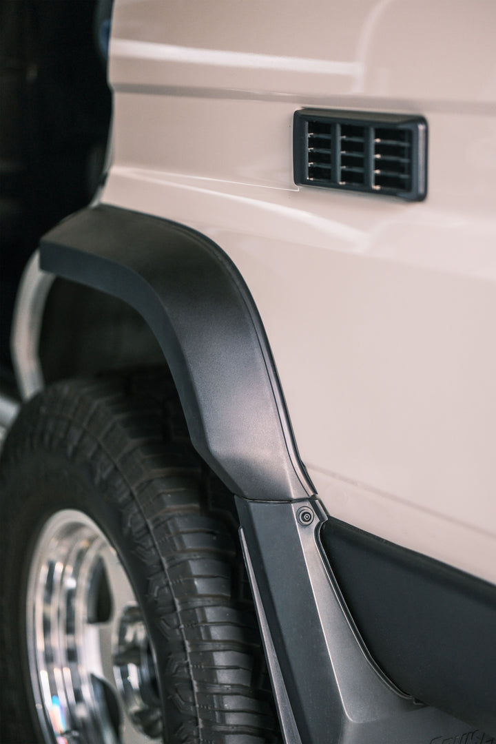 LANDCRUISER 76 ABS REAR WIDER FLARE