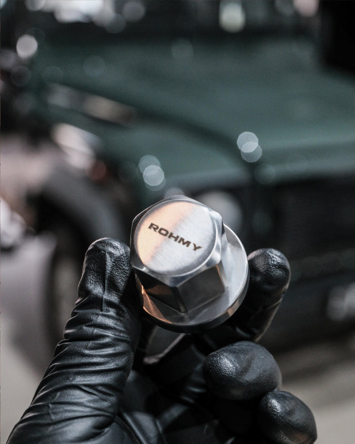 ROHMY LAND ROVER FORGED TITANIUM WHEEL BOLT PACK