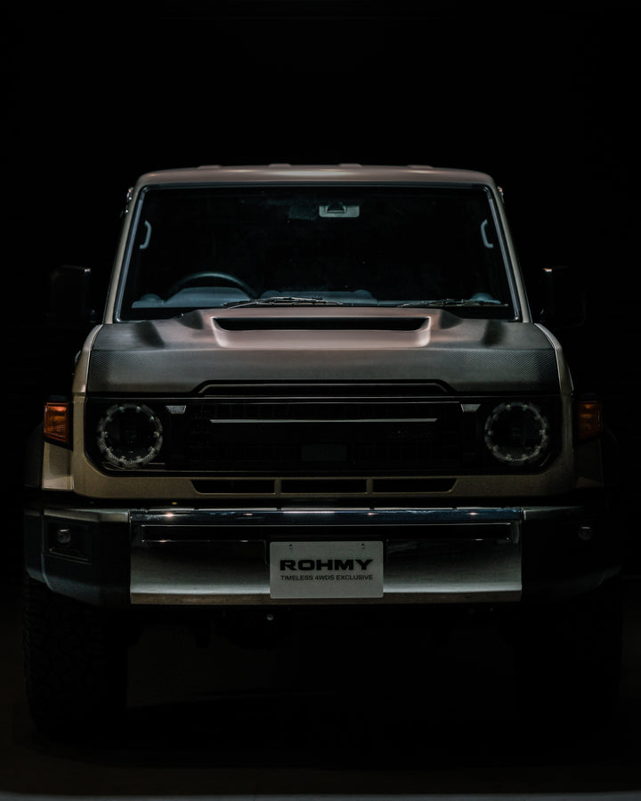 ROHMY LANDCRUISER 70 SERIES DRY CARBON BONNET