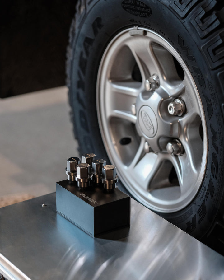ROHMY LAND ROVER FORGED TITANIUM WHEEL BOLT PACK