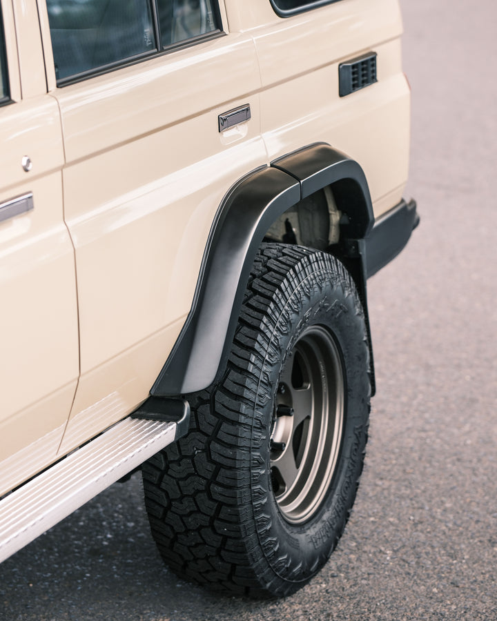 LANDCRUISER 76 ABS REAR WIDER FLARE