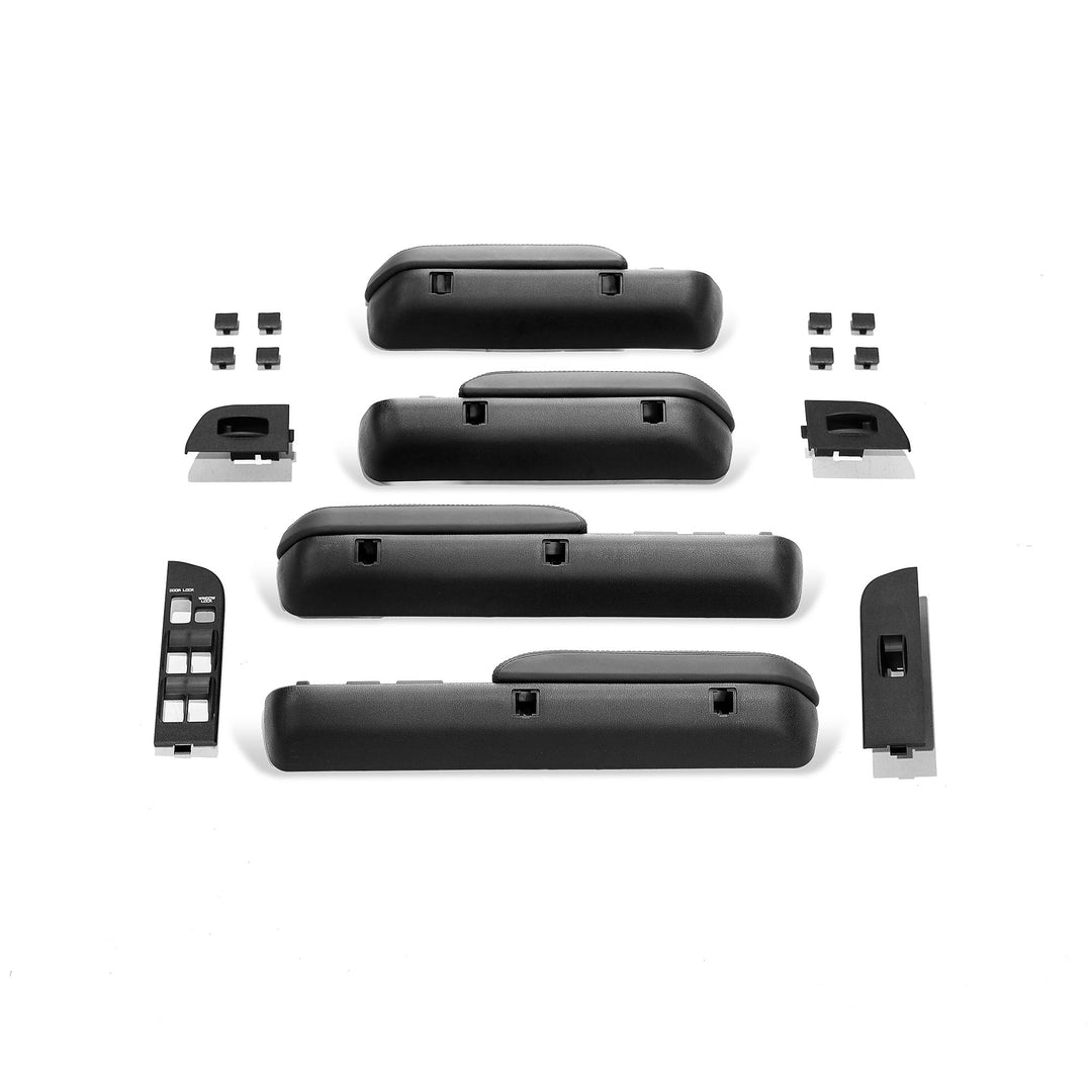 ROHMY TOYOTA LAND CRUISER 70 SERIES BLACK INNER DOOR ARMREST TRIM PACKAGE