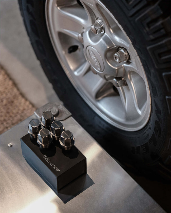 ROHMY LAND ROVER FORGED TITANIUM WHEEL BOLT PACK