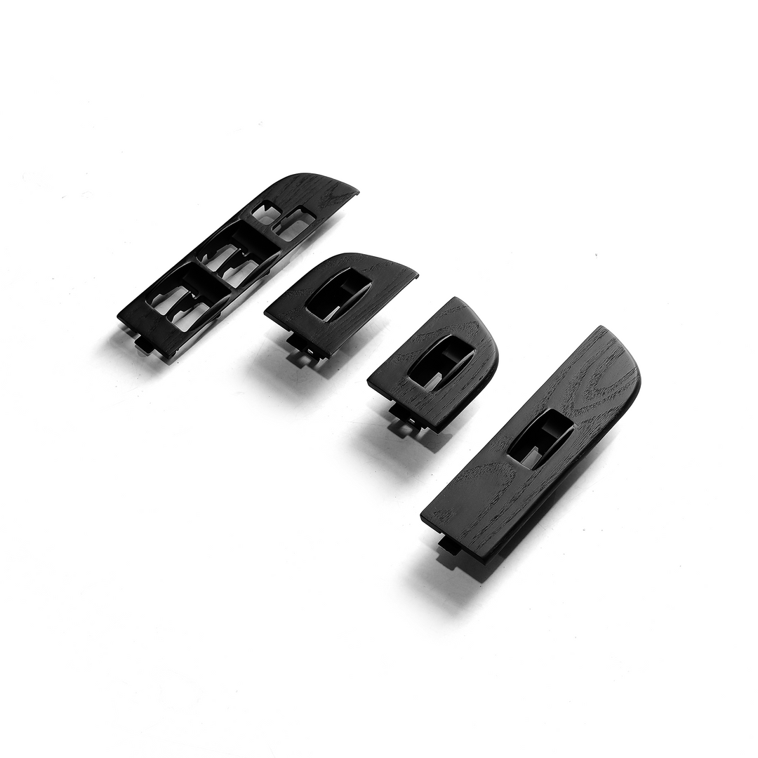 ROHMY HANDMADE JAPAN SUMI BLACK ASH-WOOD LC70 INTERIOR TRIM SET