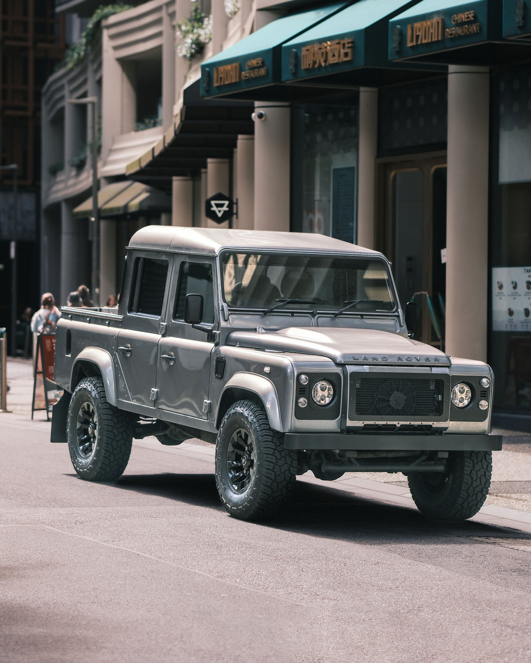 ROHMY MIL-SPEC STAINLESS STEEL FRONT BUMPER