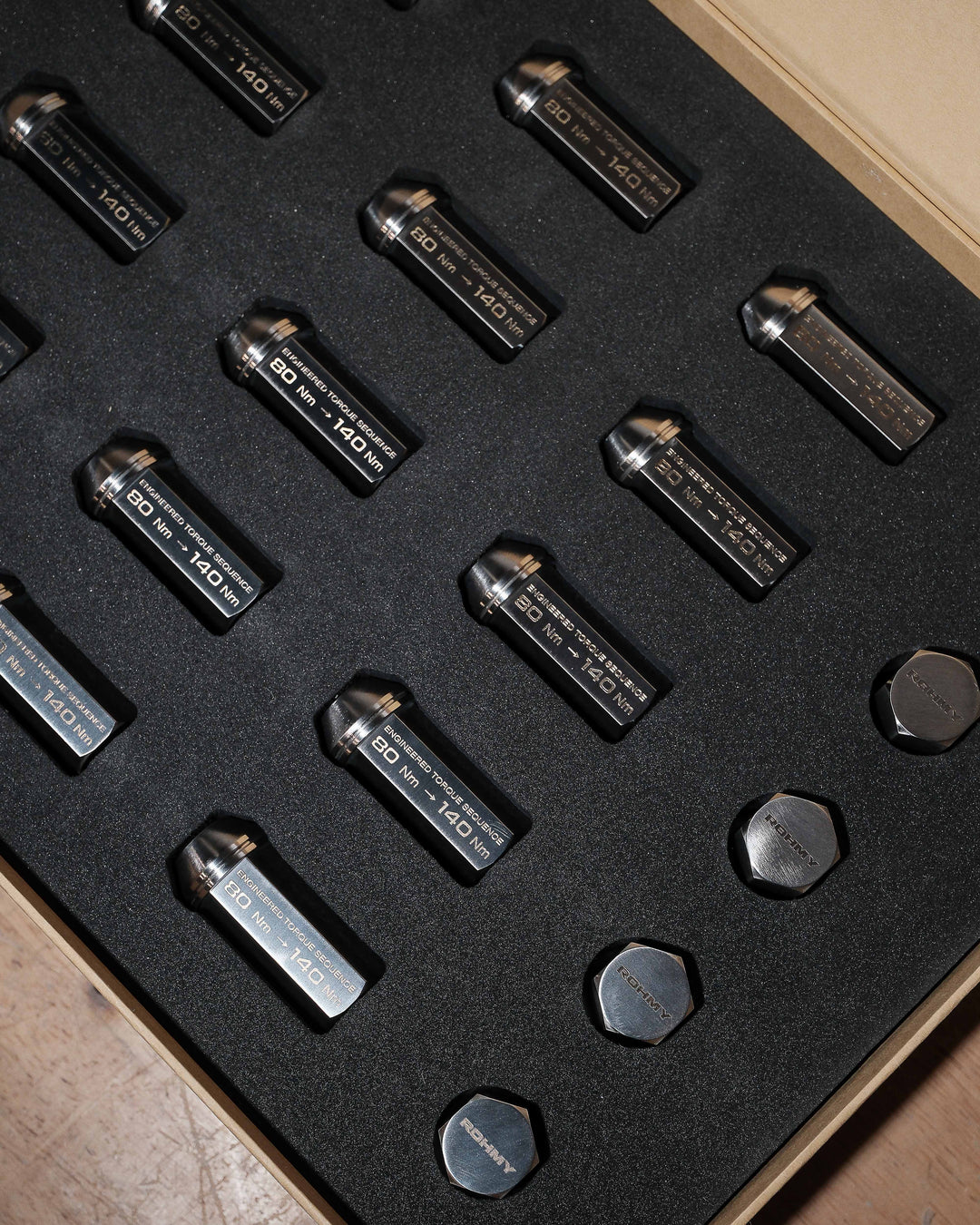 ROHMY TITANIUM WHEEL NUT PACK