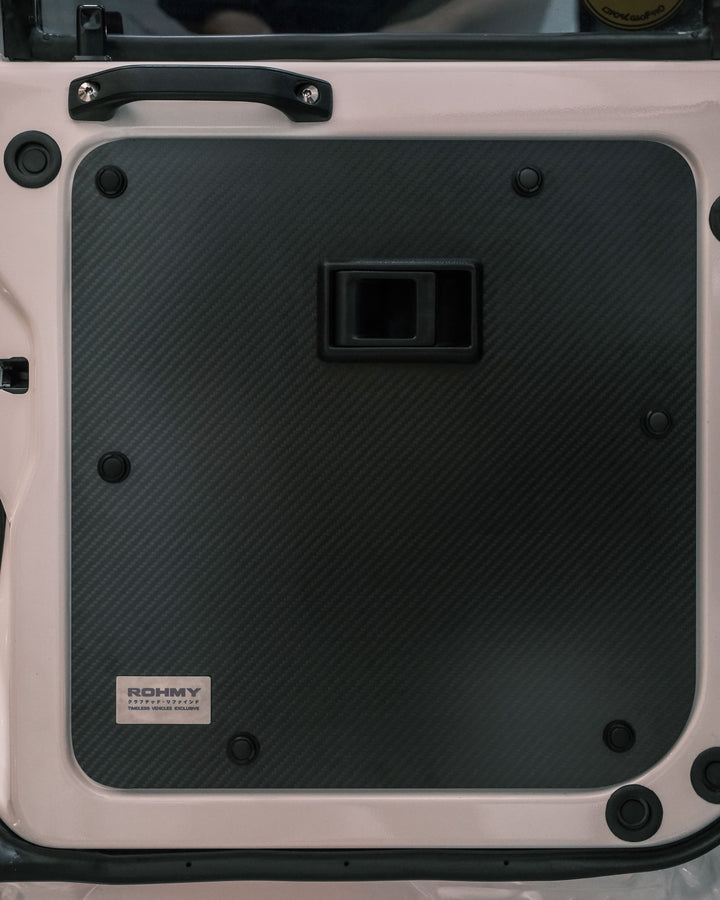 ROHMY DRY CARBON TRUNK DOOR TRIM PACK