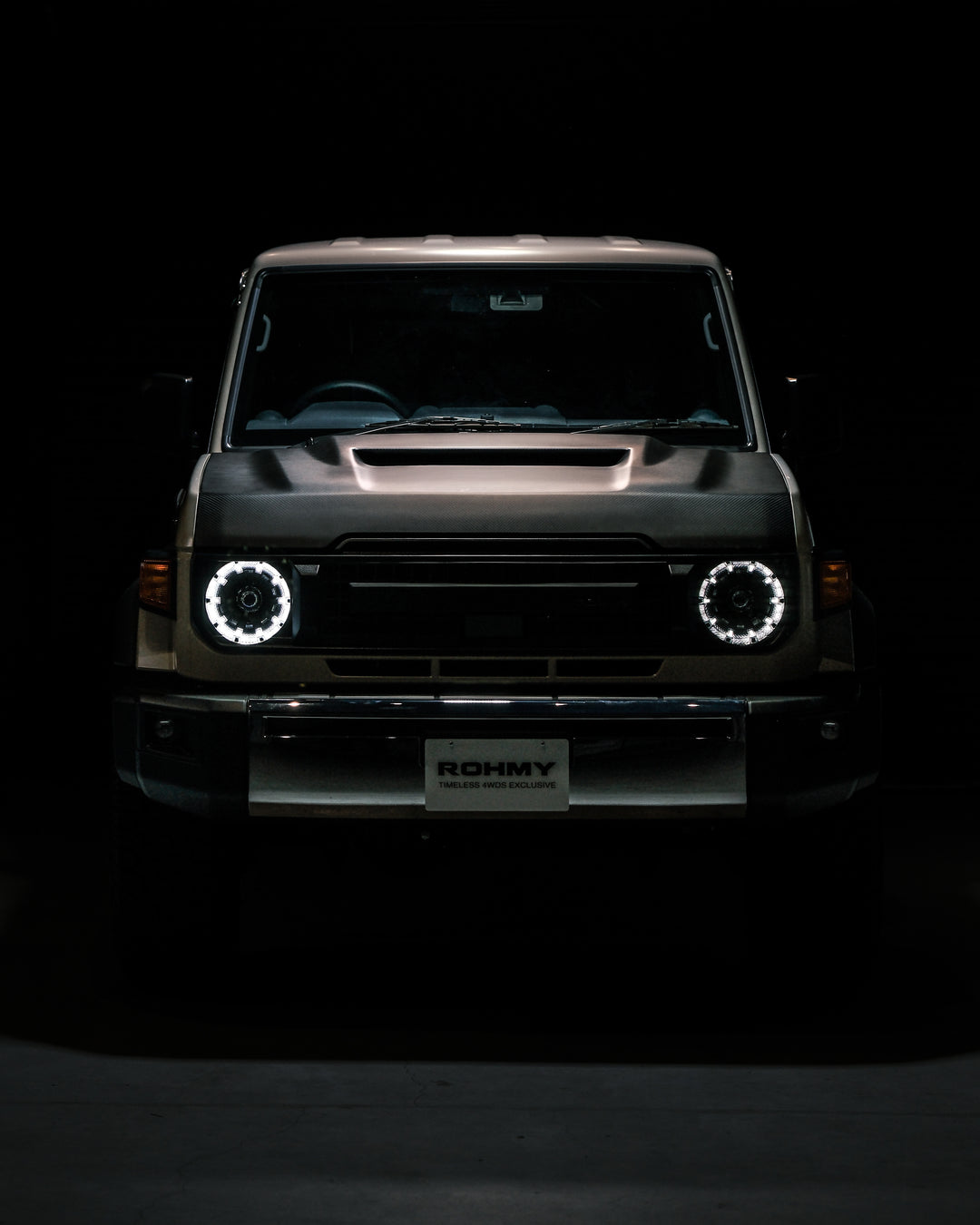 ROHMY LANDCRUISER 70 SERIES DRY CARBON BONNET