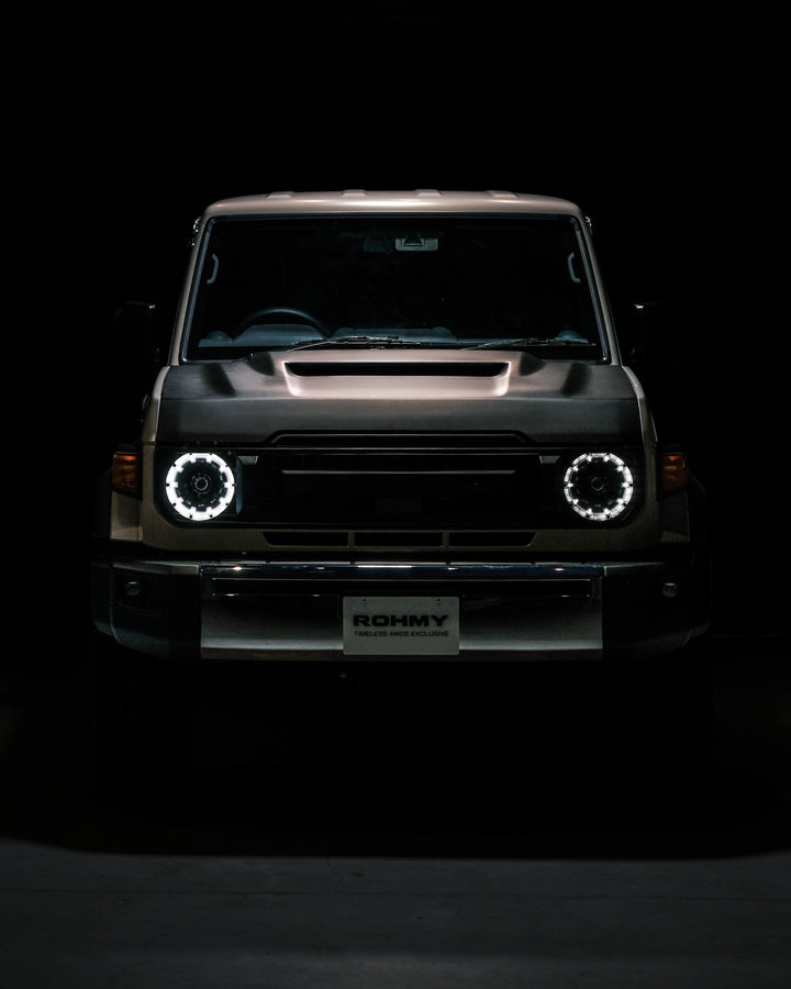 ROHMY LANDCRUISER 70 SERIES DRY CARBON BONNET