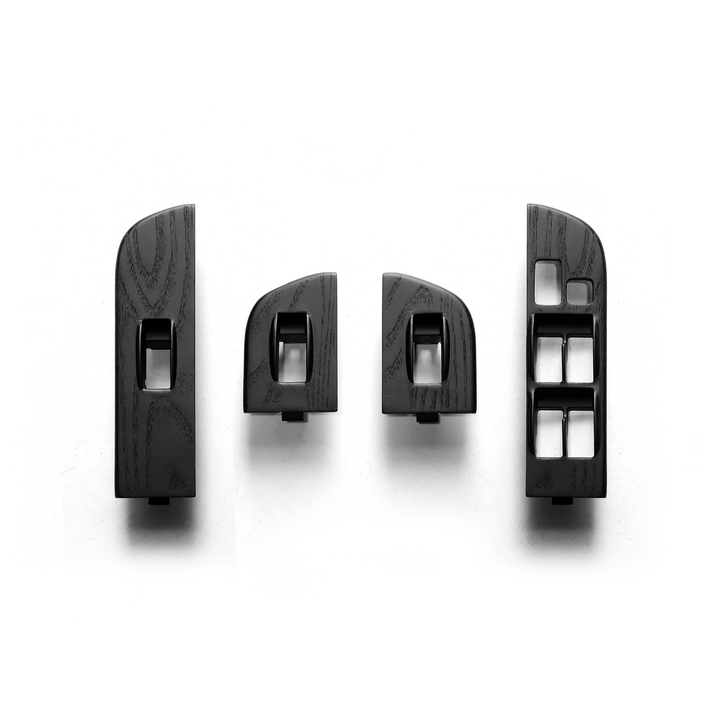 ROHMY HANDMADE JAPAN SUMI BLACK ASH-WOOD LC70 INTERIOR TRIM SET