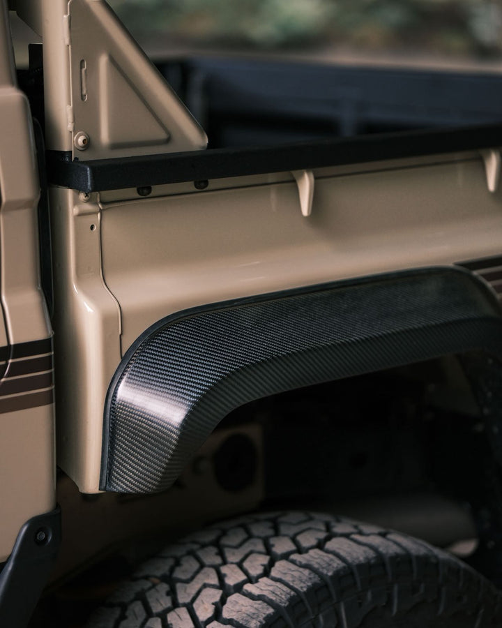 LANDCRUISER 79 Dual Cab DRY CARBON REAR WIDER FLARE