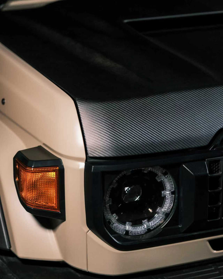 ROHMY LANDCRUISER 70 SERIES DRY CARBON BONNET