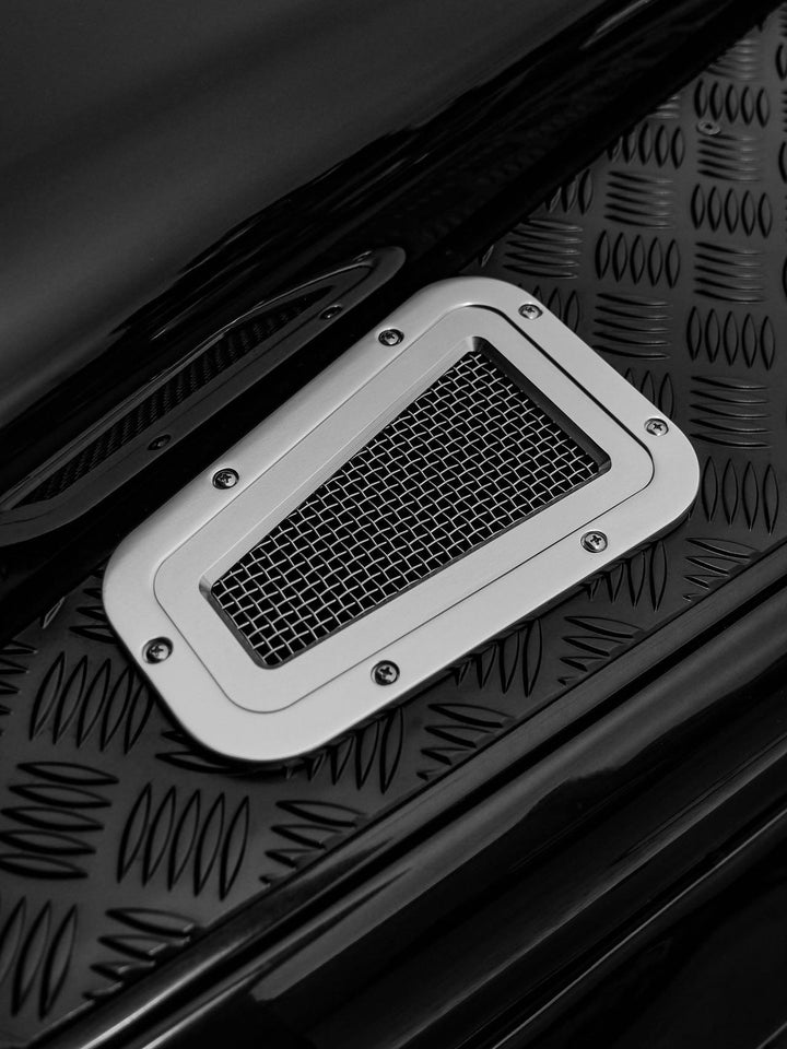 ROHMY ALUMINUM HERITAGE SIDE AIR INTAKE COVER - ROHMY AUSTRALIA
